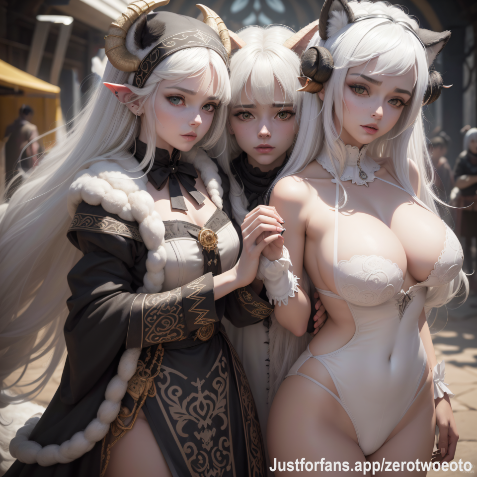 Kindred v6 - clothing (lvl 1)
Kindred, 3 girls, AI, clothing, silver hair