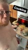 I prefer to cook naked.