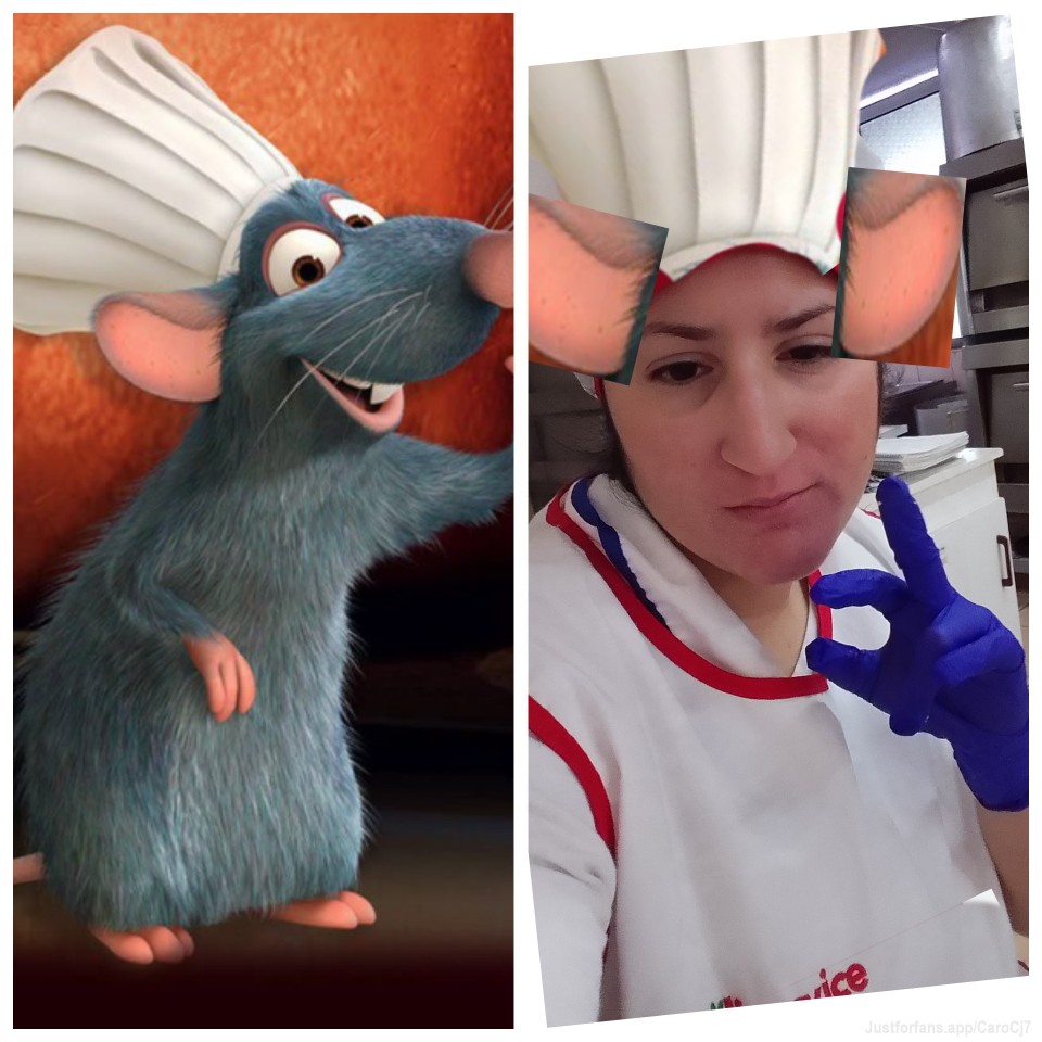 COSPLAY RATATOUILLE CHEFSITA 🤣