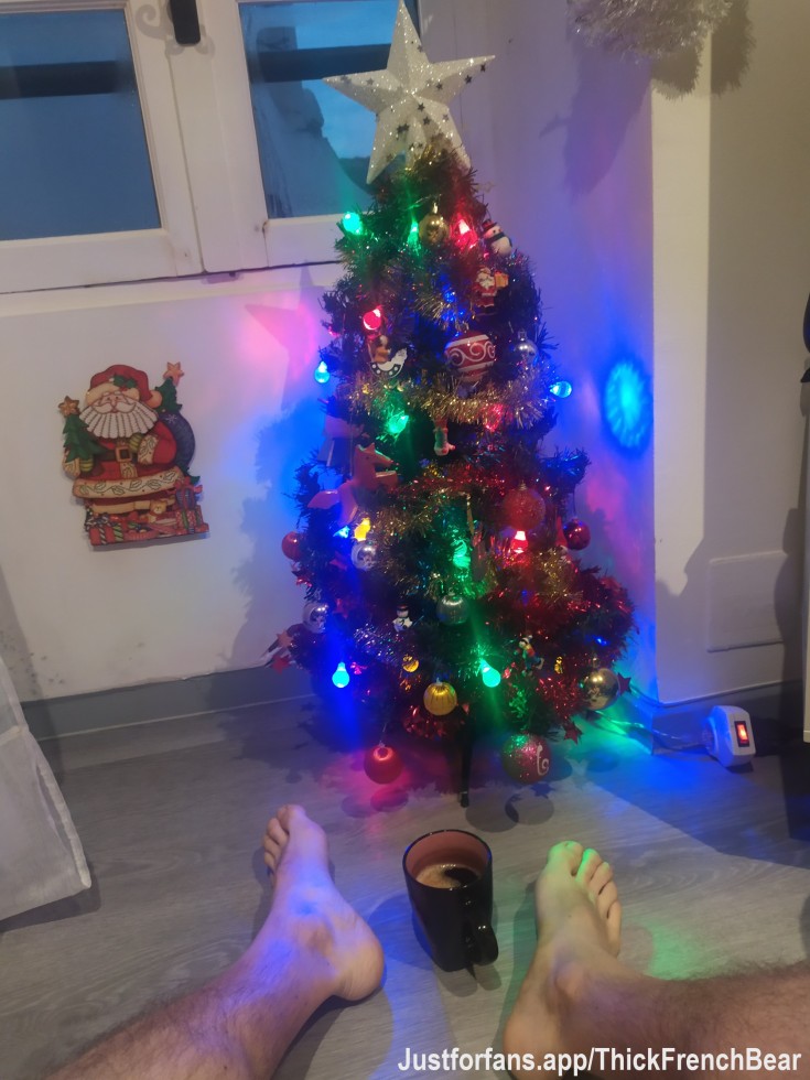 Morning coffee in front of the Christmas tree ☕🎄
Feet up, lights on, cozy vibes 🦶✨
Weekend mode activated 😏
#ChristmasMorning #CoffeeTime #BearFeet #FrenchBear #HolidayVibes